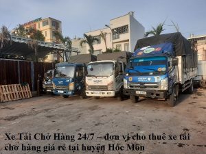 Cho thuê xe tải chở hàng giá rẻ tại huyện Hóc Môn