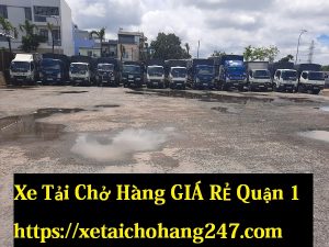 Xe Tải Chở Hàng Quận 1