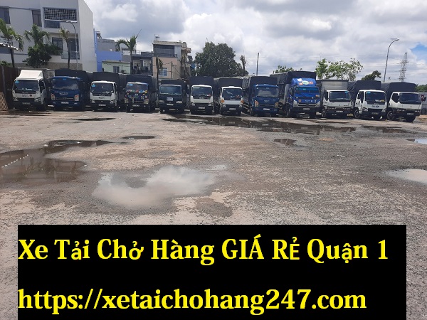 Xe tải chở hàng huyện Nhà Bè