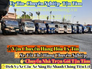 Xe tải chở hàng quận 4