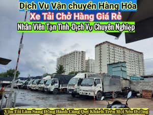 Xe tải chở hàng tại Quận 3