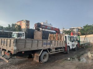 Cho Thuê Xe Cẩu Hàng Huyện Hóc môn