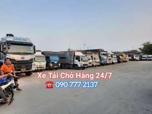 Cho thuê xe tải chở hàng KCN Tân Đô