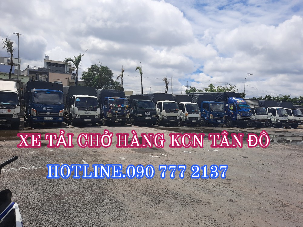 Cho thuê xe tải chở hàng KCN Tân Đức
