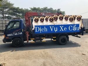Thuê xe cẩu hàng giá rẻ nhất tphcm ở đâu ?