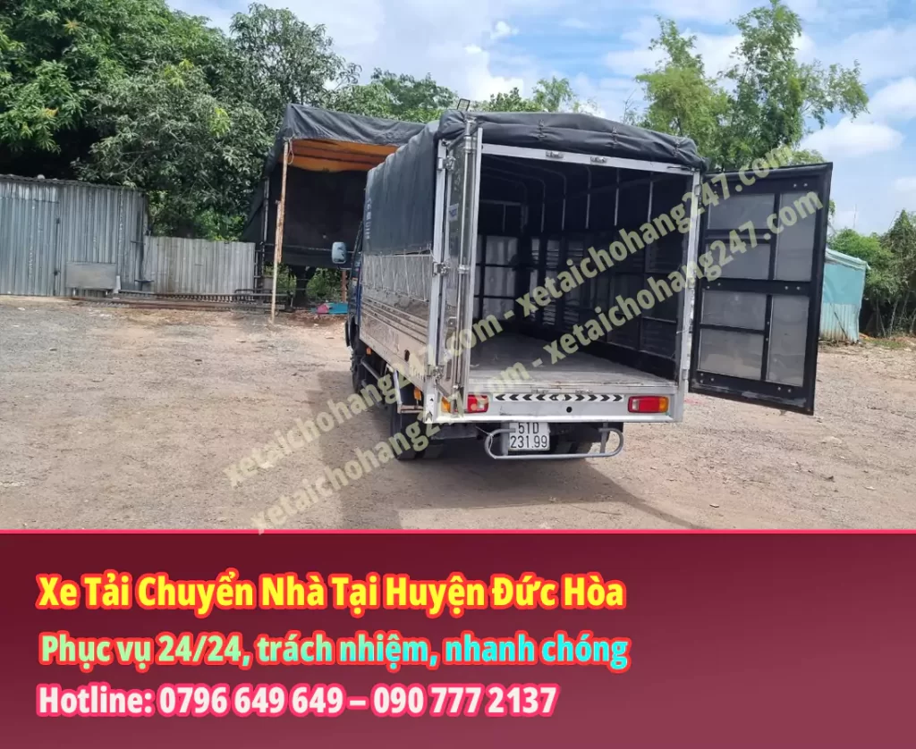 Xe Tải Chuyển Nhà Tại Huyện Đức Hòa