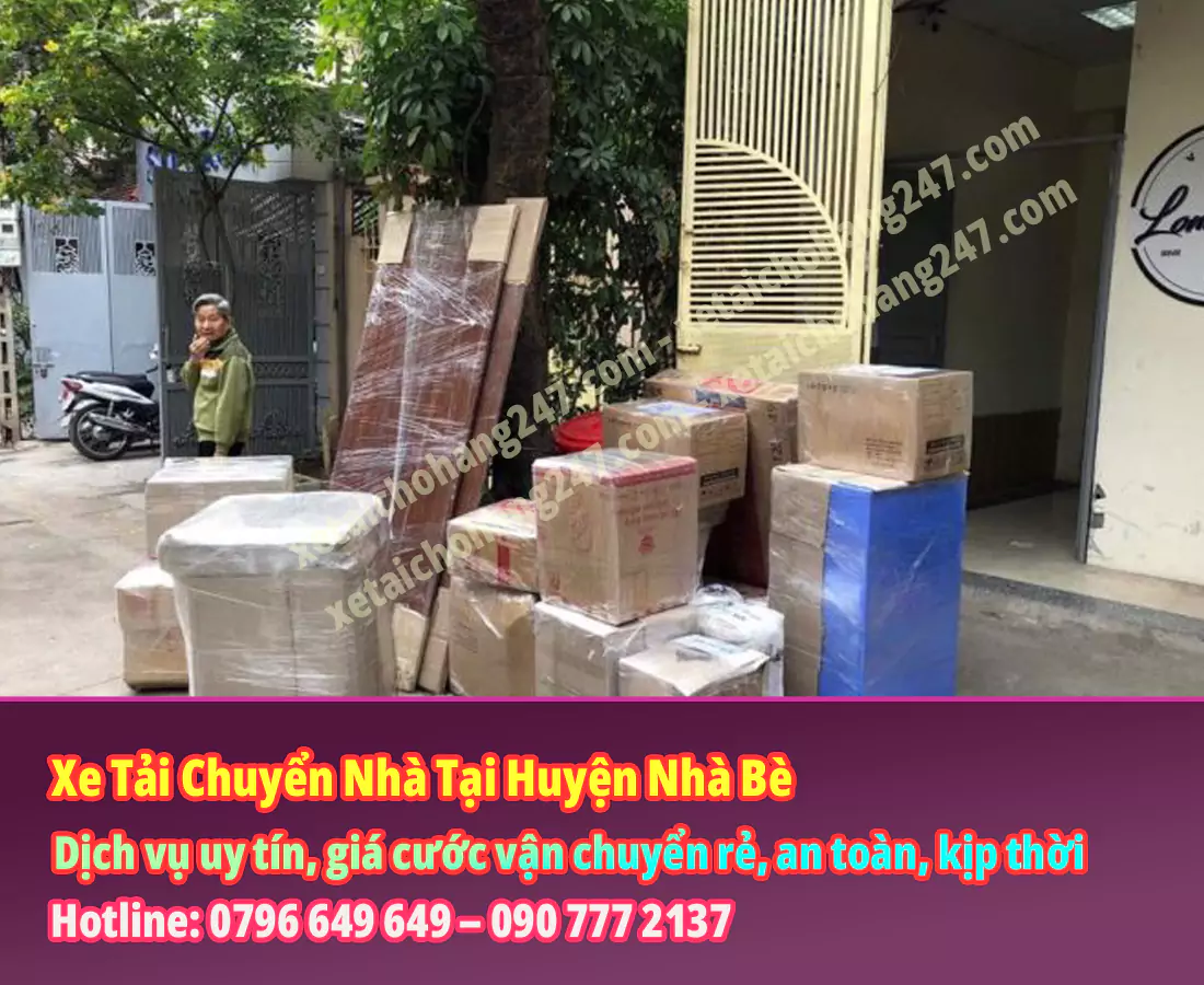 Xe Tải Chuyển Nhà Tại Huyện Nhà Bè