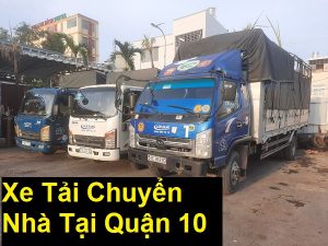 Xe Tải Chuyển Nhà Tại Quận 10