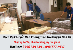 Dịch Vụ Chuyển Văn Phòng Trọn Gói Huyện Nhà Bè