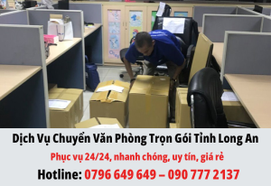 Dịch Vụ Chuyển Văn Phòng Trọn Gói Long An