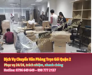 Dịch Vụ Chuyển Văn Phòng Trọn Gói Quận 2