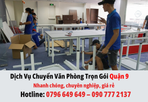 Dịch Vụ Chuyển Văn Phòng Trọn Gói Quận 9