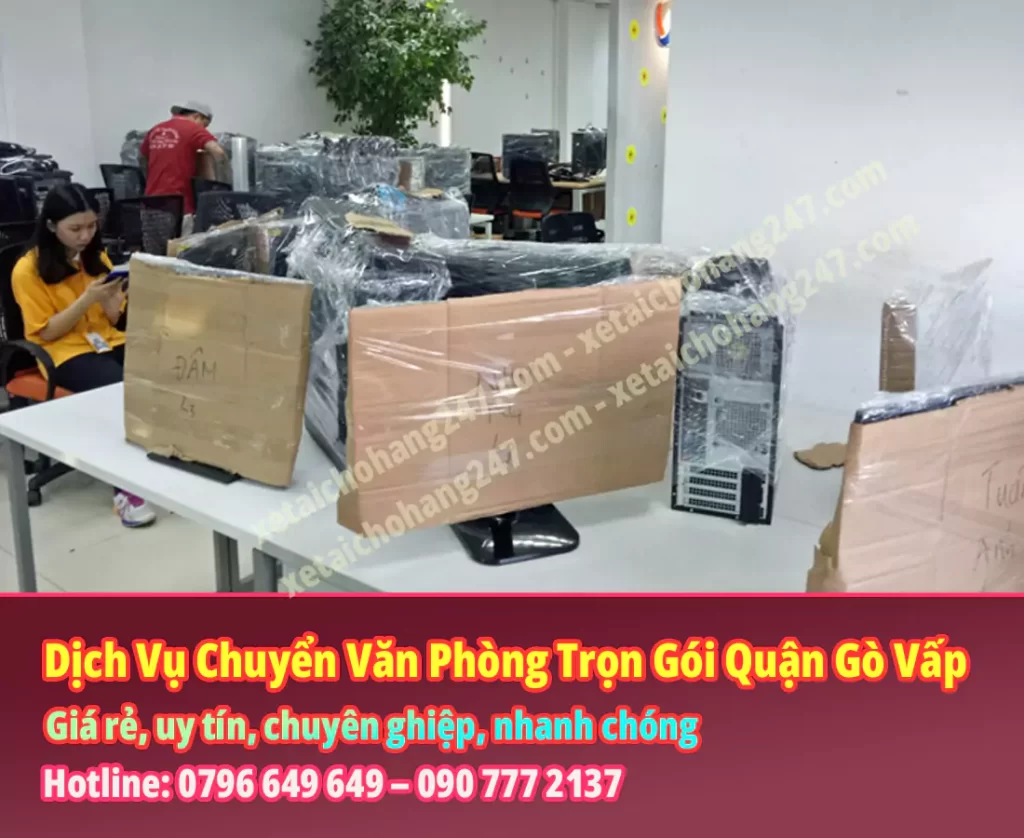 Dịch Vụ Chuyển Văn Phòng Trọn Gói Quận Gò Vấp