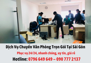 Dịch Vụ Chuyển Văn Phòng Trọn Gói Tại Sài Gòn