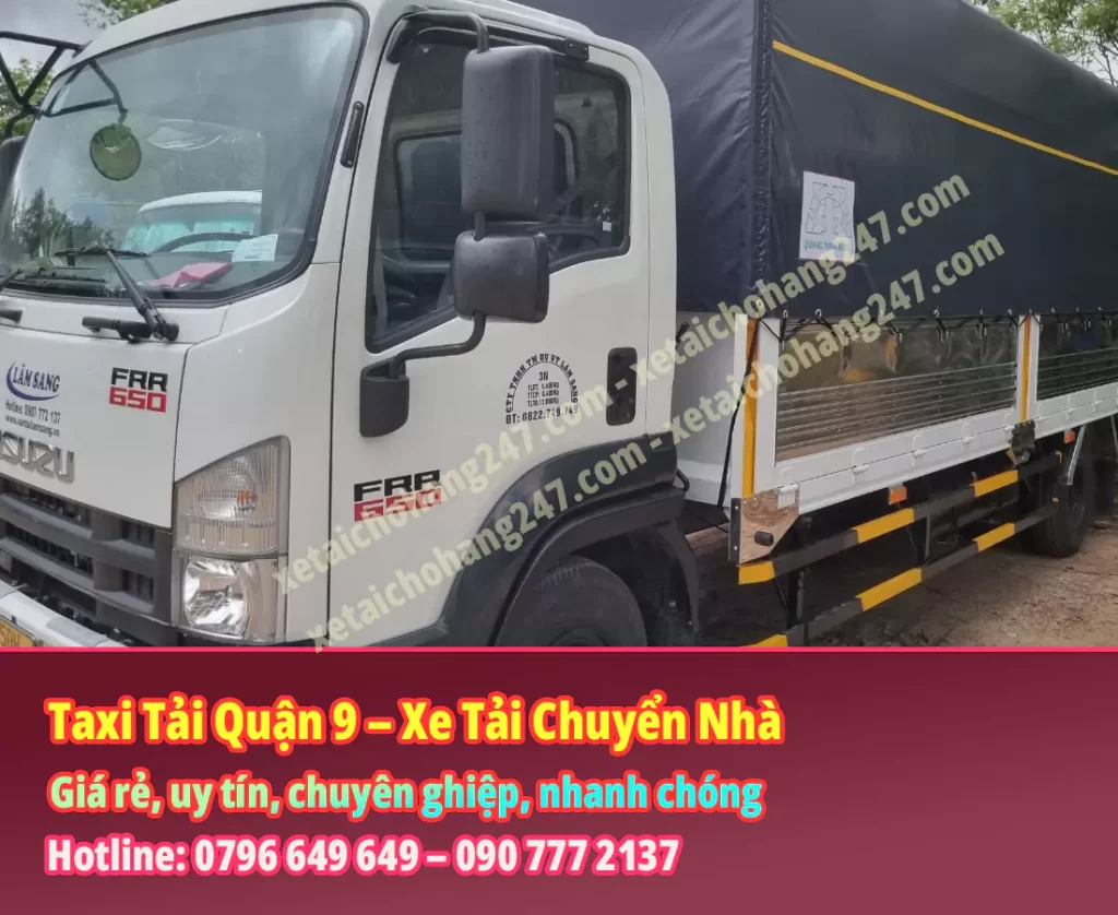 Taxi Tải Quận 9 - Xe Tải Chuyển Nhà