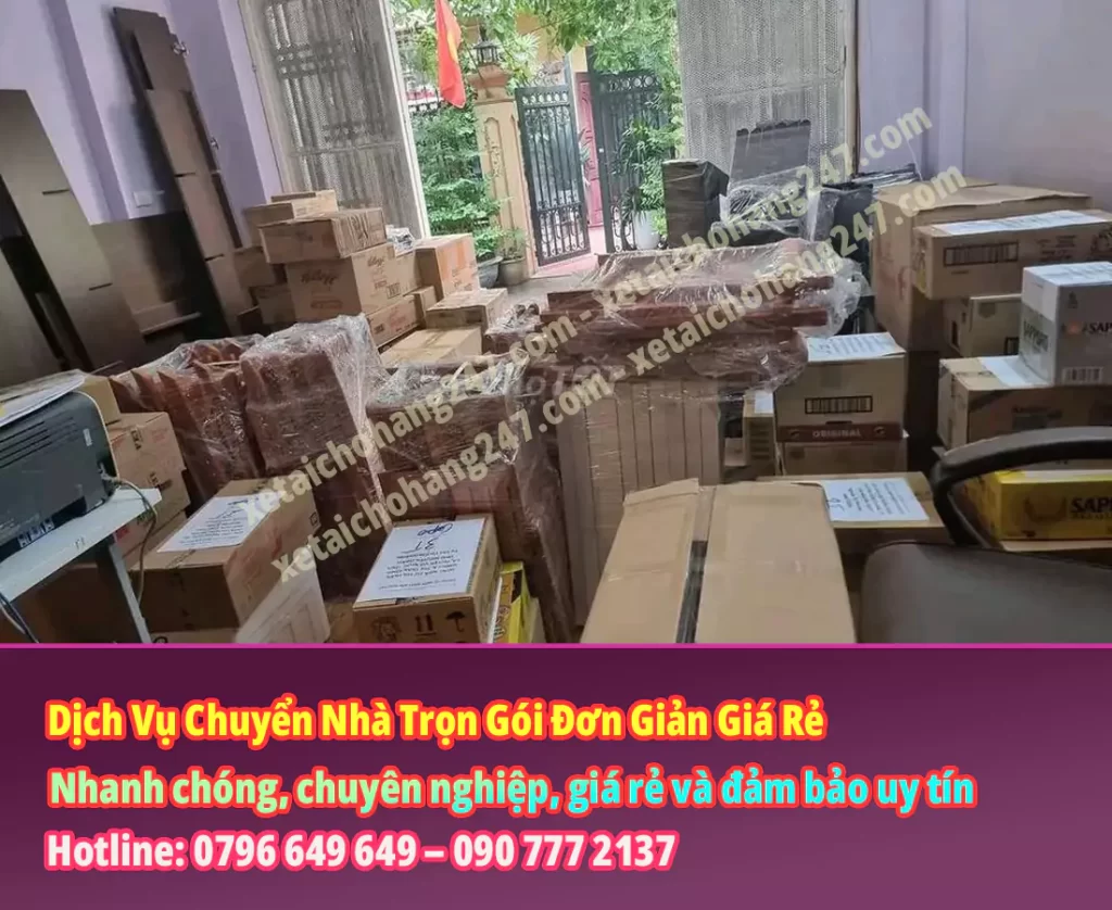 Dịch Vụ Chuyển Nhà Trọn Gói Đơn Giản Giá Rẻ