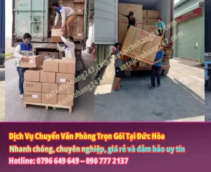 Dịch Vụ Chuyển Văn Phòng Trọn Gói Tại Đức Hòa
