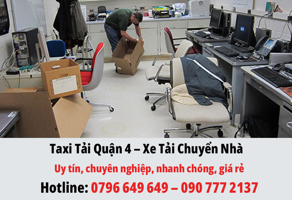 Taxi Tải Quận 4 - Xe Tải Chuyển Nhà