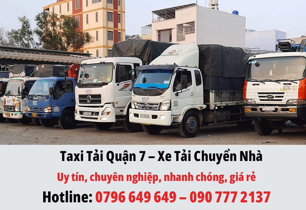 Xe tải chuyển nhà quận 7
