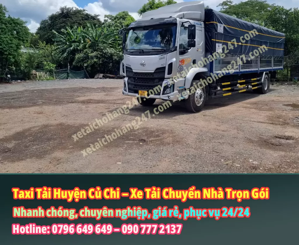 Taxi Tải Huyện Củ Chi - Xe Tải Chuyển Nhà Trọn Gói
