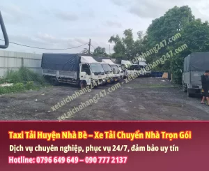 Taxi Tải Huyện Nhà Bè - Xe Tải Chuyển Nhà Trọn Gói
