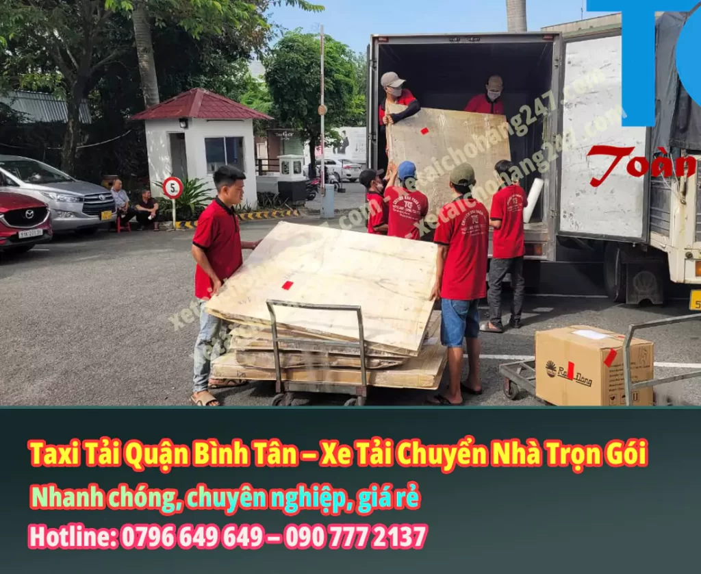 Taxi Tải Quận Bình Tân - Xe Tải Chuyển Nhà Trọn Gói