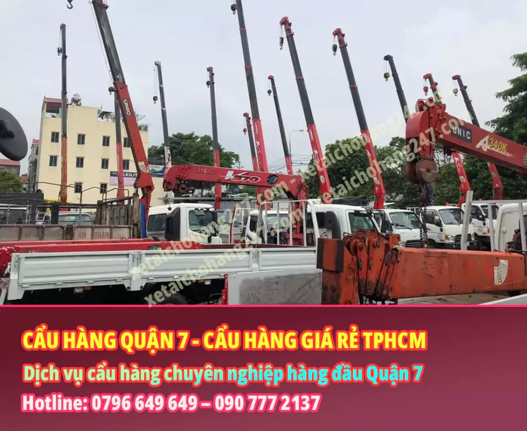 Xe Cẩu Hàng Quận 7 TPHCM