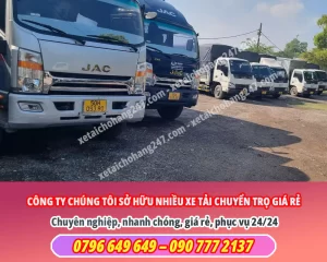 Dịch vụ chuyển phòng trọ giá rẻ tại các Quận Huyện TPHCM