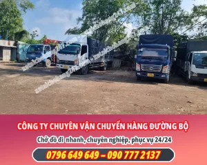 Vận tải giá rẻ đường bộ tại Sài Gòn công ty uy tín