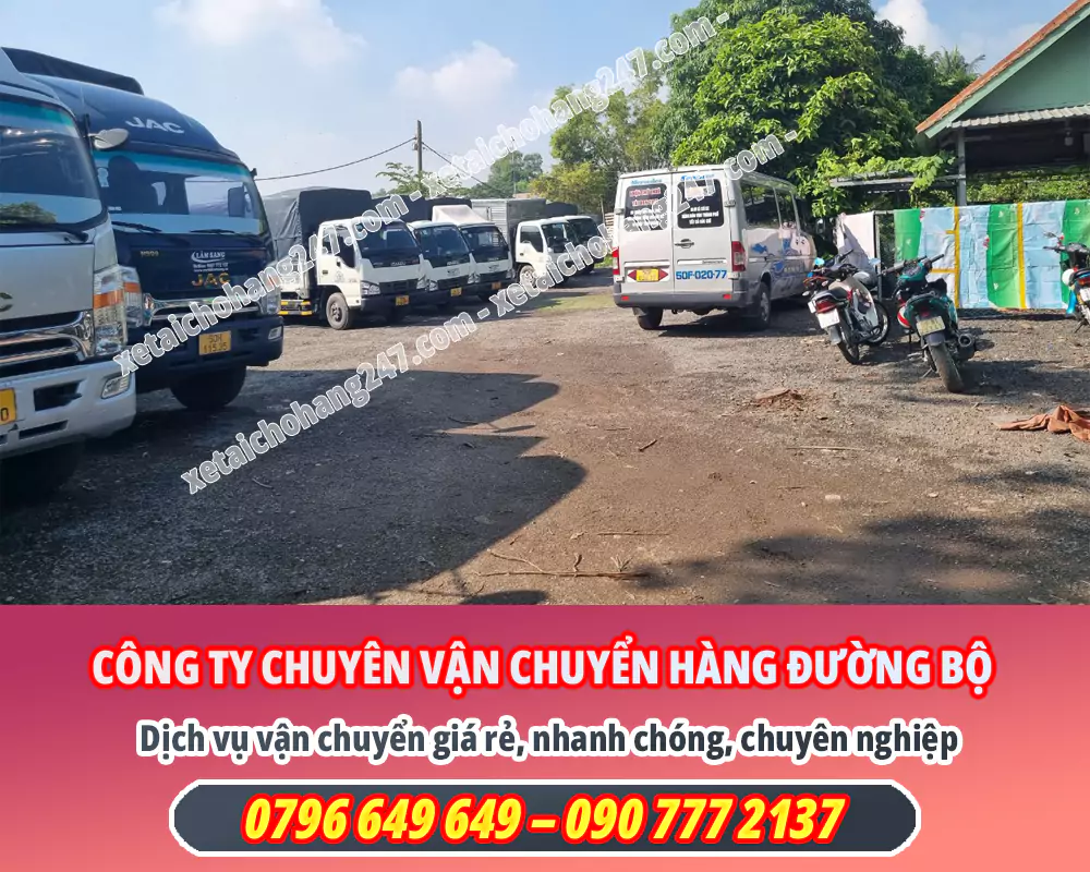 Vận tải giá rẻ đường bộ tại Sài Gòn công ty uy tín
