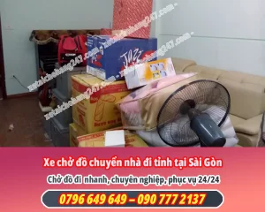 Xe chở đồ chuyển nhà đi tỉnh tại Sài Gòn