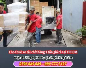 Cho thuê xe tải chở hàng 1 tấn giá rẻ hàng đầu tphcm