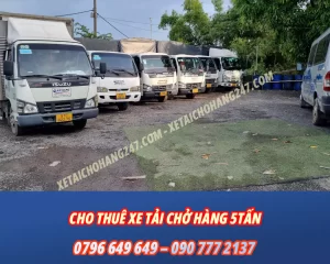 Cho thuê xe tải chở hàng 5 tấn giá cước rẻ tại tphcm