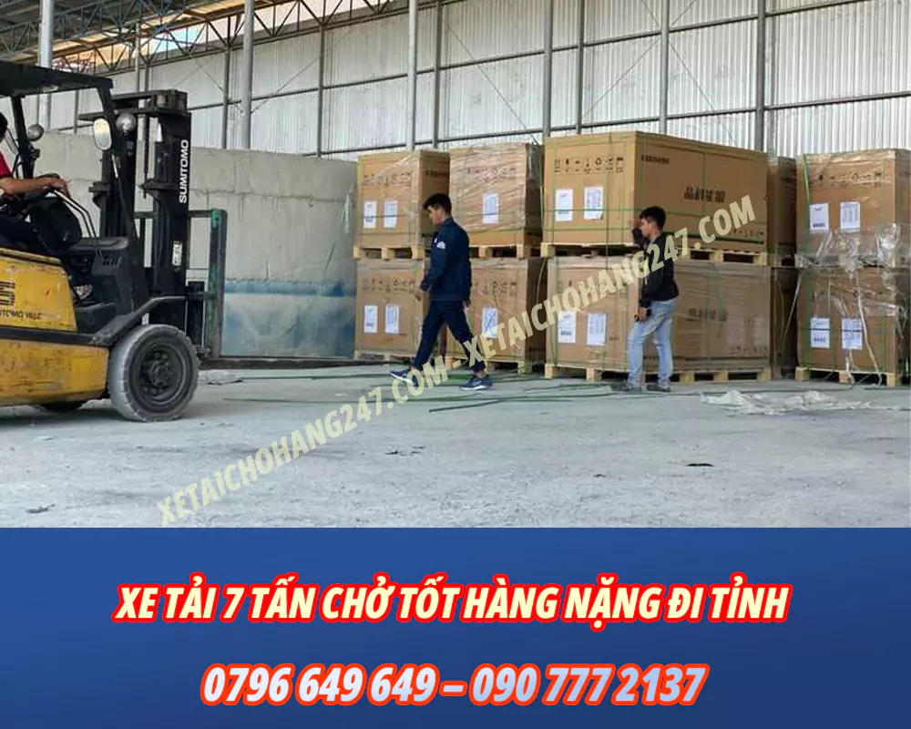 Cho thuê xe tải chở hàng 7 tấn giá rẻ tại tphcm