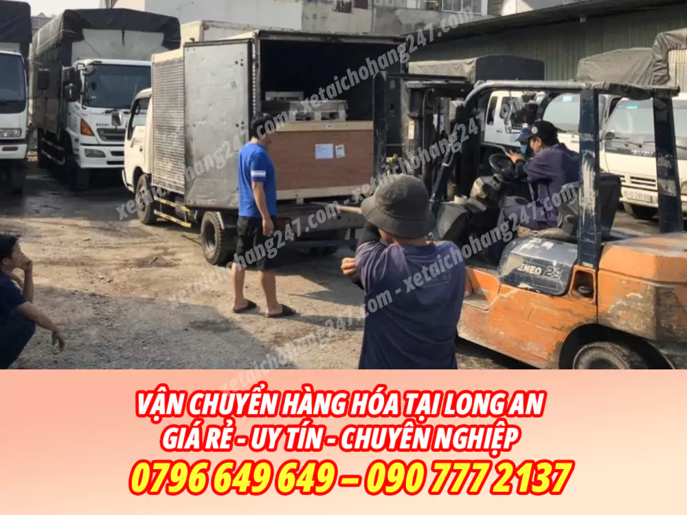 Công Ty Dịch Vụ Vận Tải Hàng Hóa Tại Long An - Giá Rẻ - Uy Tín