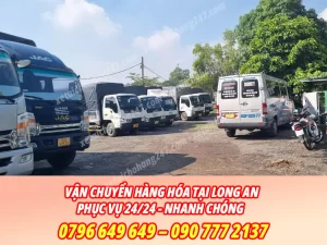 Công Ty Dịch Vụ Vận Tải Hàng Hóa Tại Long An - Giá Rẻ - Uy Tín
