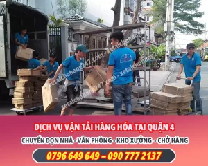 Dịch vụ vận tải hàng hóa Quận 4