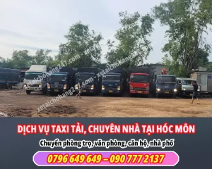 Taxi Tải Huyện Hóc Môn – Xe Tải Chuyển Nhà Trọn Gói