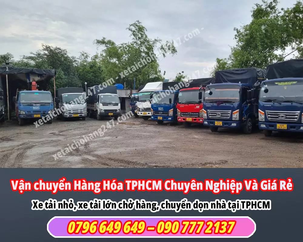 Vận chuyển Hàng Hóa TPHCM Chuyên Nghiệp Và Giá Rẻ