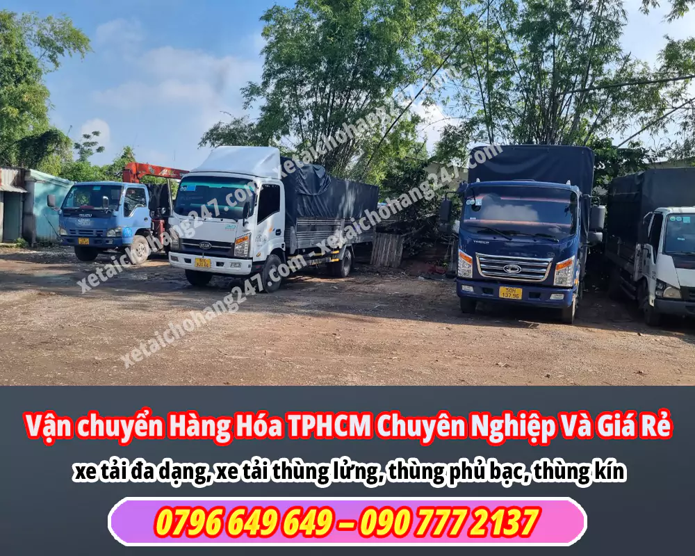 Vận chuyển Hàng Hóa TPHCM Chuyên Nghiệp Và Giá Rẻ