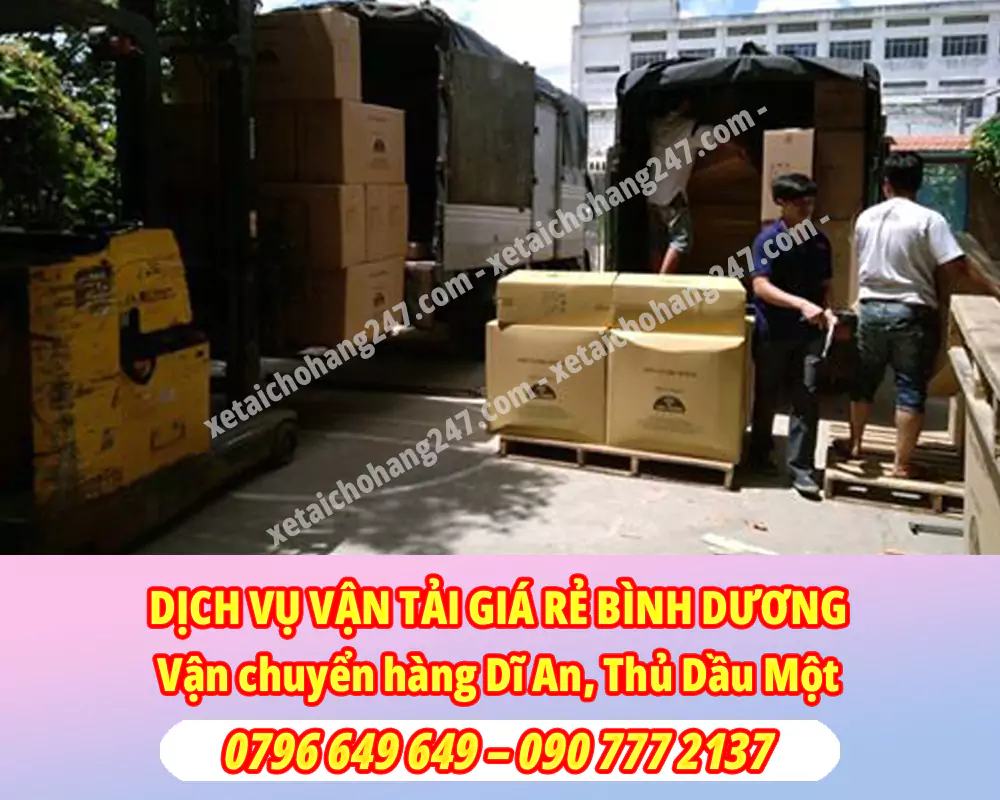 Công Ty Dịch Vụ Vận Tải Hàng Hóa Tại Bình Dương