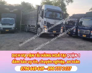 Dịch Vụ Vận Tải Hàng Hóa Quận 1