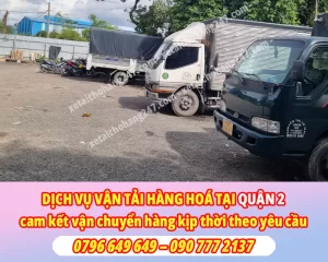 Dịch Vụ Vận Tải Hàng Hóa Quận 2