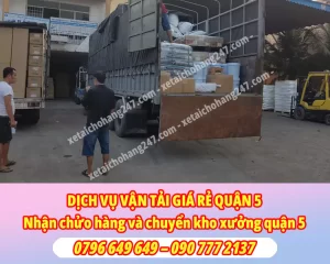 Dịch Vụ Vận Tải Hàng Hóa Quận 5