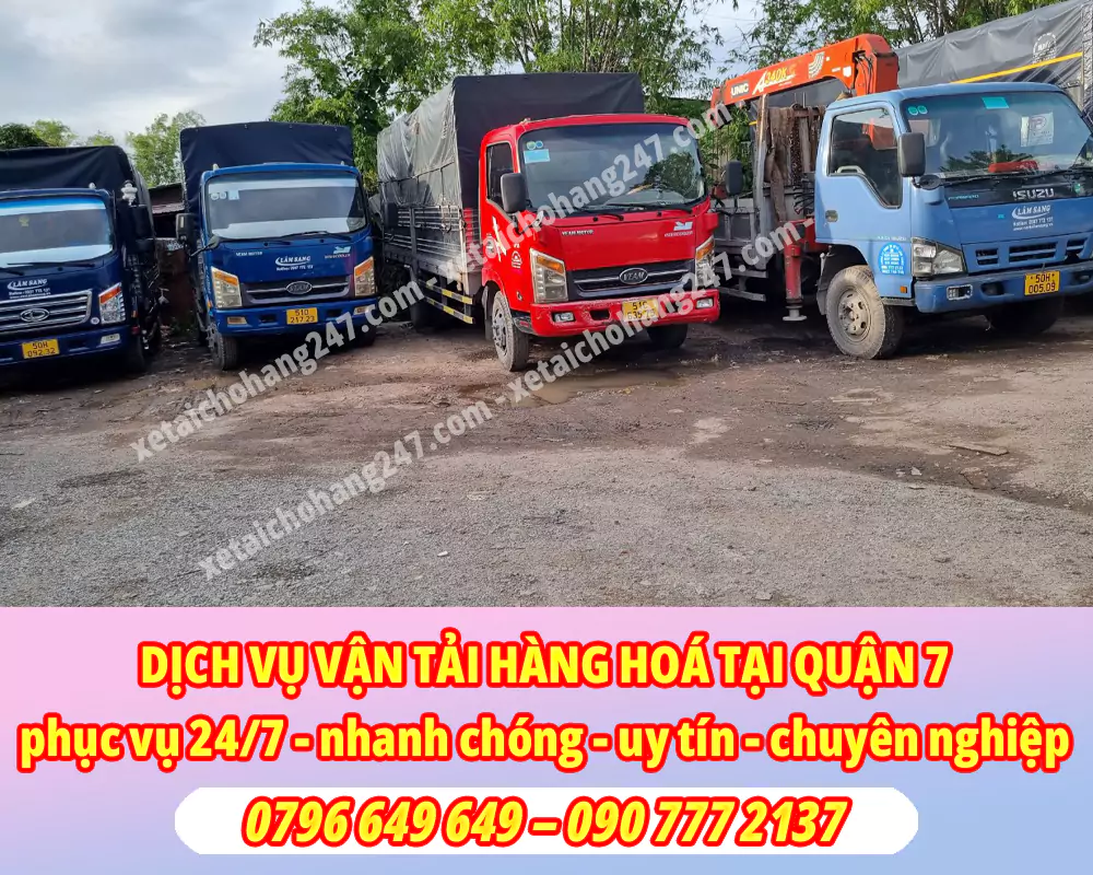 Dịch Vụ Vận Tải Hàng Hóa Quận 7