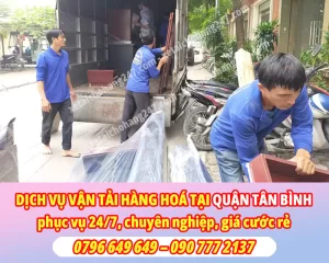 Dịch vụ vận tải hàng hóa Quận Tân Bình