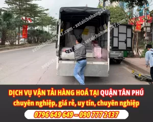 Dịch Vụ Vận Tải Hàng Hóa Quận Tân Phú