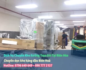 Dịch Vụ Chuyển Kho Xưởng Trọn Gói Tại Biên Hòa