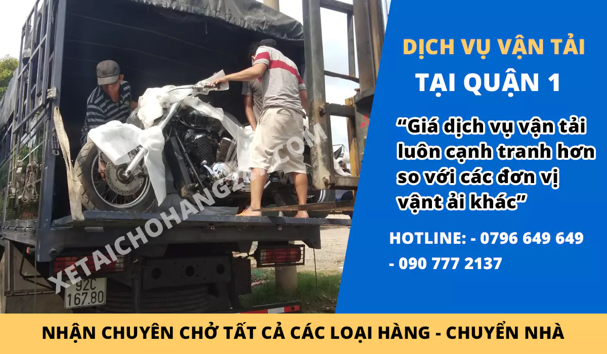 Dịch Vụ Vận Tải Tại Quận 1 - Vận Tải 247 TPHCM