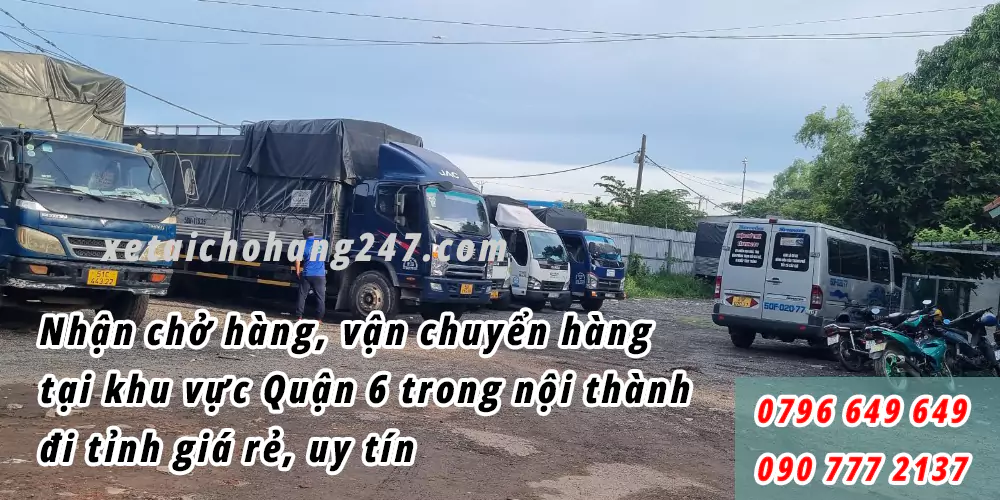 Công ty vận tải và chuyên chở hàng hoá 24/7 sẽ giúp bạn an tâm